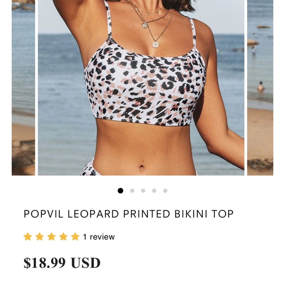 NWT Swim top, size small